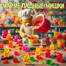 "Мармеладные мишки" гипоаллергенный  - отдушка для мыла и косметики