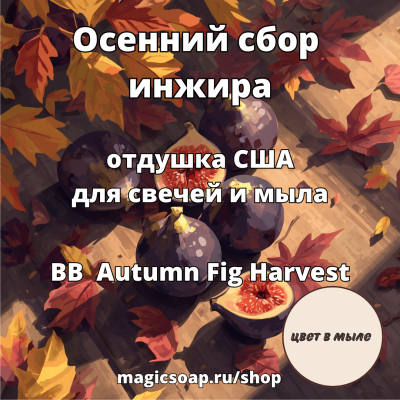 "Осенний сбор инжира" (BB Autumn Fig Harvest Fragrance Oil) - отдушка США