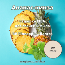 "Ананас-кинза" (BB Pineapple Cilantro) - отдушка США