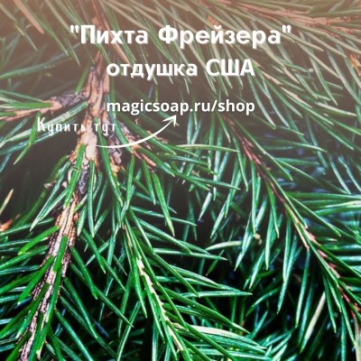 "Пихта Фрейзера" (CS Fraser Fir) - отдушка США