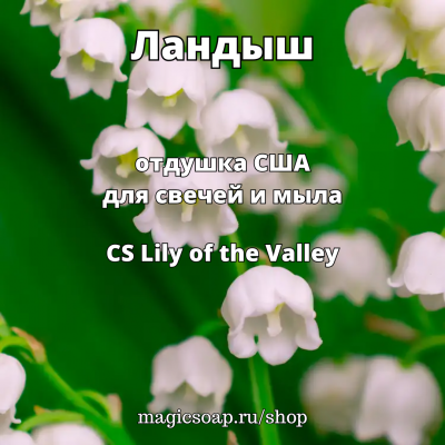 "Ландыш" (CS Lily of the Valley) - отдушка США