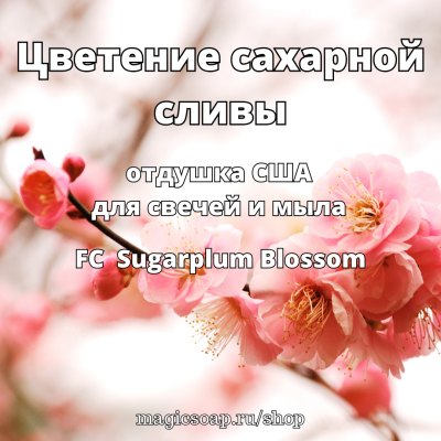 "Цветение сахарной сливы" (FC Sugarplum Blossom) - отдушка США