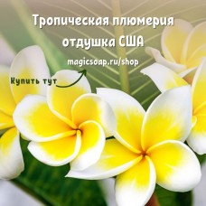 "Тропическая плюмерия" (FC Tropical Plumeria) - отдушка США