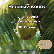 "Нежный кокос" (NG Coconut) отдушка США 