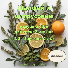 "Шалфей и цитрусовые" - Sage and Citrus NG отдушка США