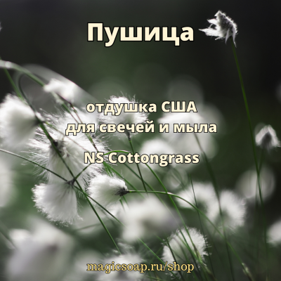 "Пушица" (NS Cottongrass) - отдушка США