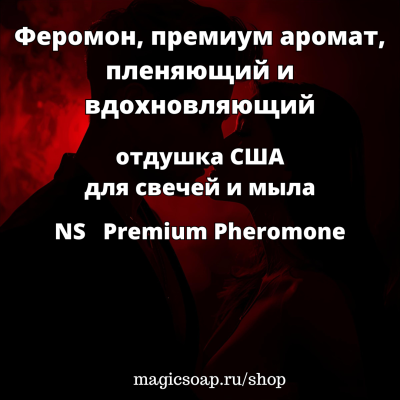 "Феромон, премиум аромат, пленяющий и вдохновляющий" (NS Premium Pheromone) - отдушка США