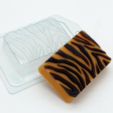 Тигровый окрас- пластиковая форма для мыла