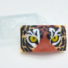 Тигр Взгляд - пластиковая форма для мыла
