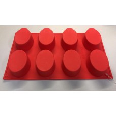 "Овал", форма для мыла 8 ячеек, 28,5×17,2 см 