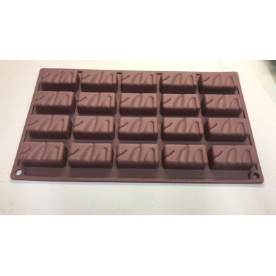 "Шоколадные конфеты"- силиконовая форма для мыла, 20 ячеек
