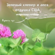 "Зеленый клевер и алоэ" (По мотивам: Bath and BodyWorks Green Clover & Aloe)- NG отдушка США