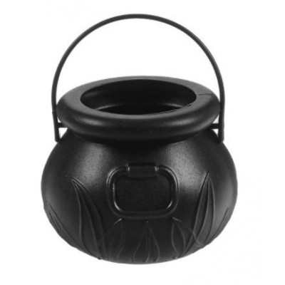 Котелок чёрный, форма-контейнер для шипучих бомбочек для ванны