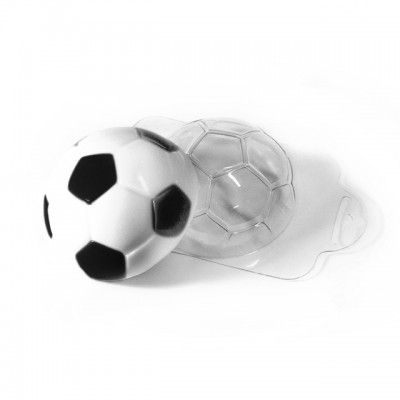 Футбольный мяч - пластиковая форма для мыла