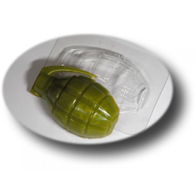 Граната Лимонка - пластиковая форма для мыла