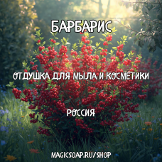 "Барбарис" - отдушка для мыла и косметики 