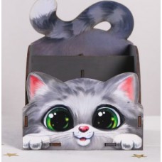 Коробка-конверт "Котик"