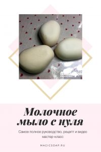 Молочное мыло с нуля, наиболее полный мастер-класс