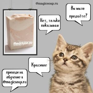 Обучение мыловарению вживую и онлайн